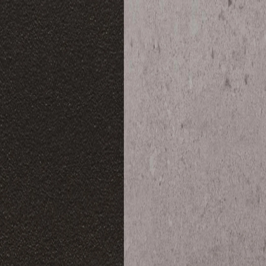 Aluminium beschichtet Anthracite/ Keramik Terra Sabbia