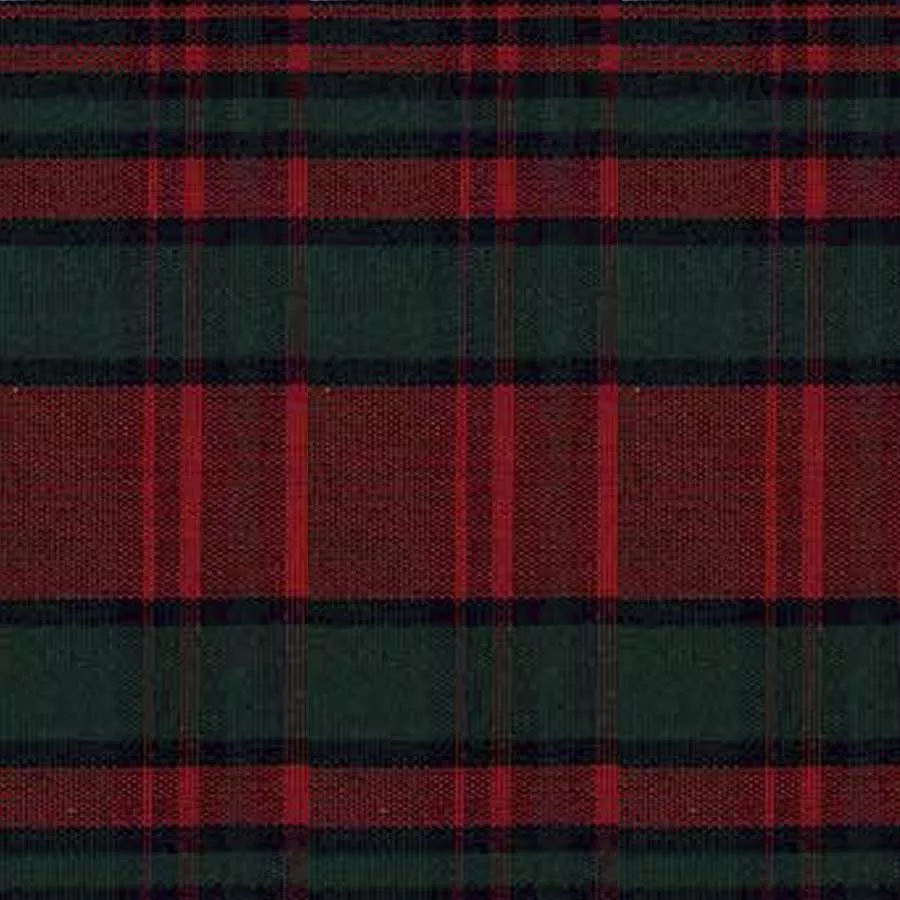 Dunkelrot/-blau/-grün kariert