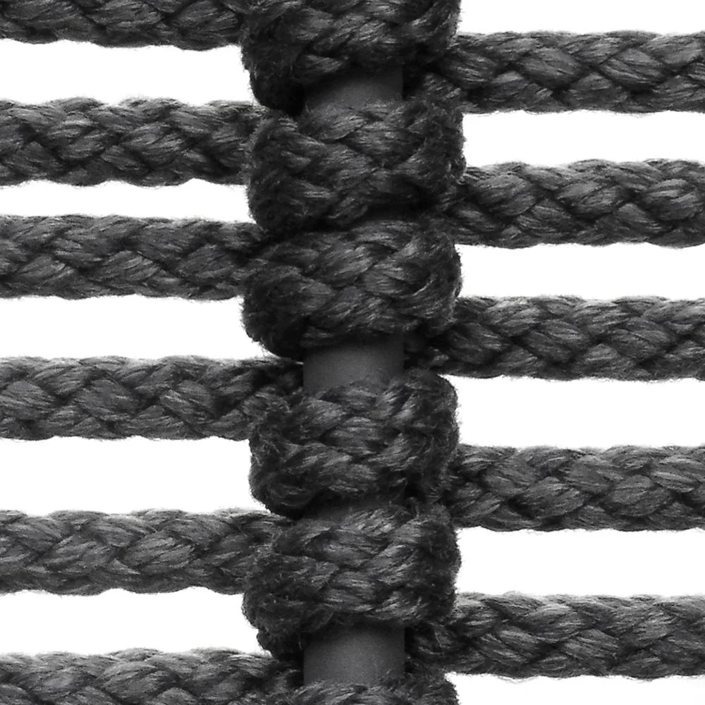 Polypropylen anthrazit / Gestell anthrazit (0158A)