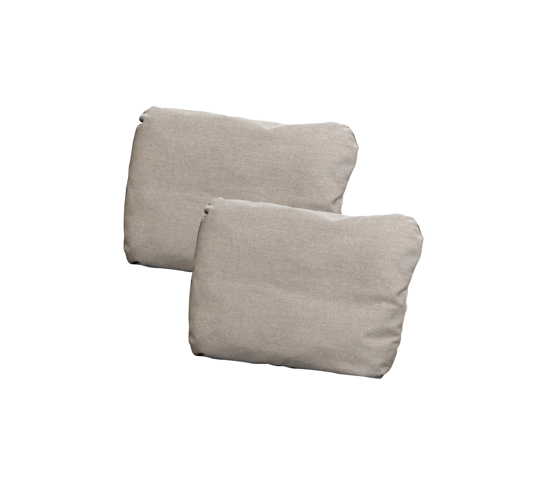 2x RÜCKENKISSEN Natté Sand