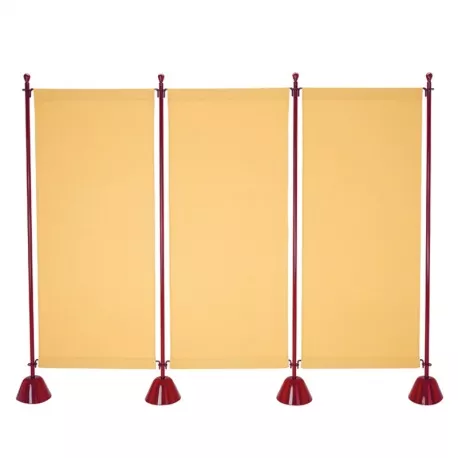 Zanotta • SERVENTO • Paravent/Trennwand • 3-teilig || pro Feld