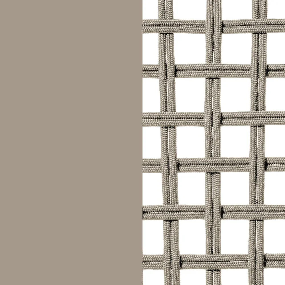 Polypropylen taubengrau / Gestell taubengrau (0813T)