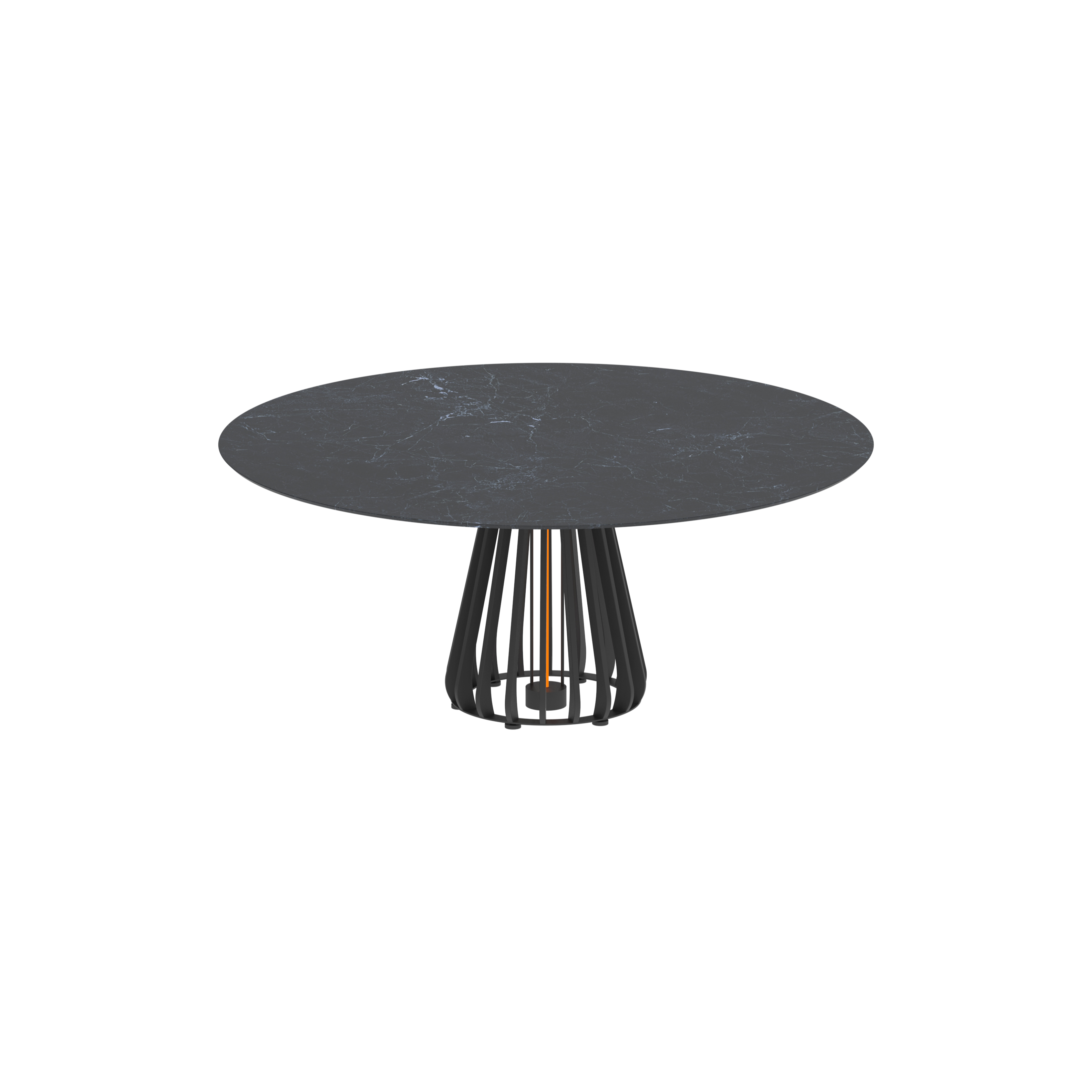 Royal Botania Furniz Gartentisch • Ø 160 cm • mit Heizelement