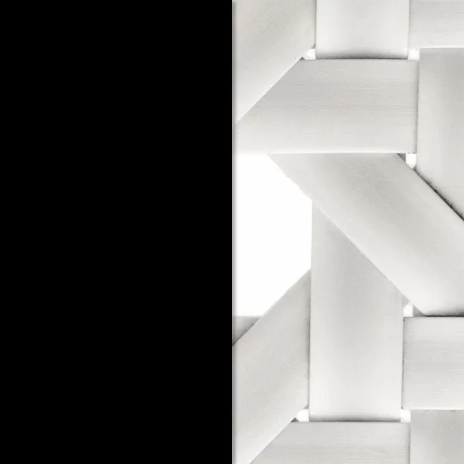 Schwarz / Weiß / 65 cm