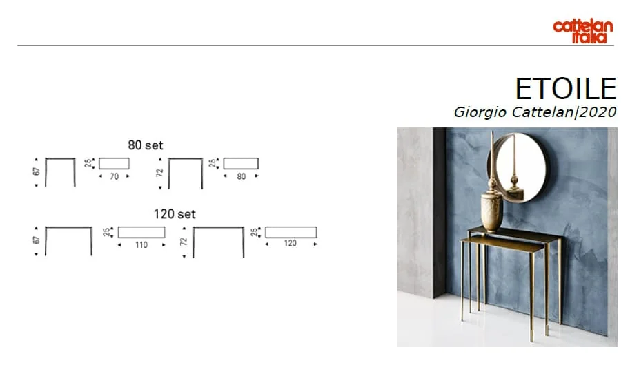 Cattelan_Italia_ETOILE_Technische_Zeichnung