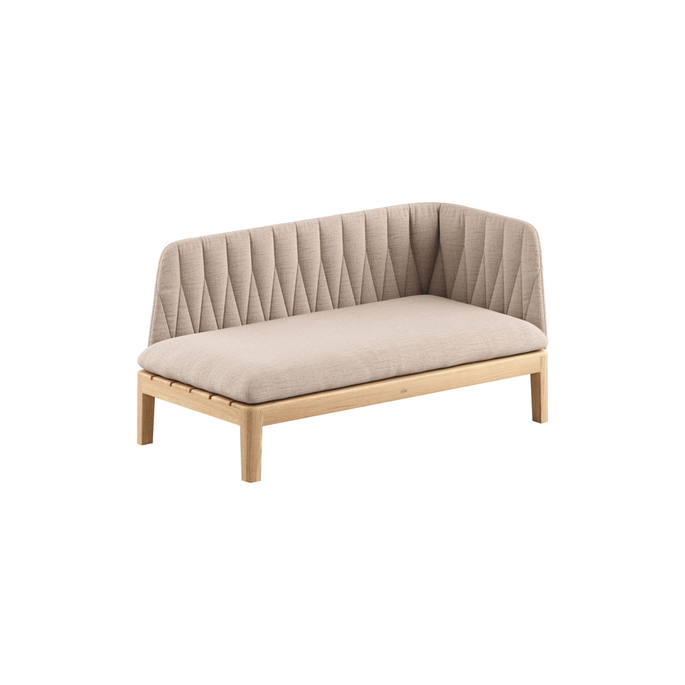Royal Botania Calypso Lounge Modul • mit Rückenlehne 2-Sitzer