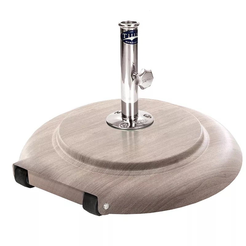 Rollensockel 43 kg Aluma-Teak Weathered