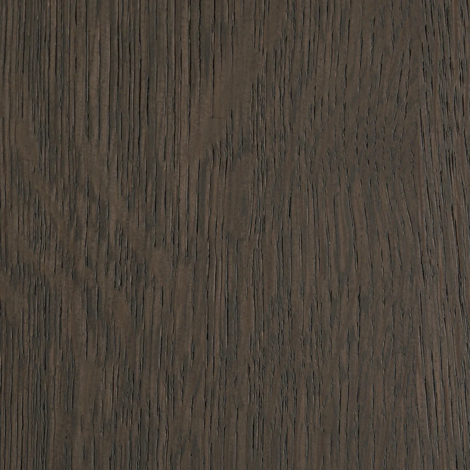 Eiche 'Basalt', gebürstet, grau gebeizt, matt lackiert