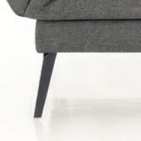 schrägfuss schwarz matt