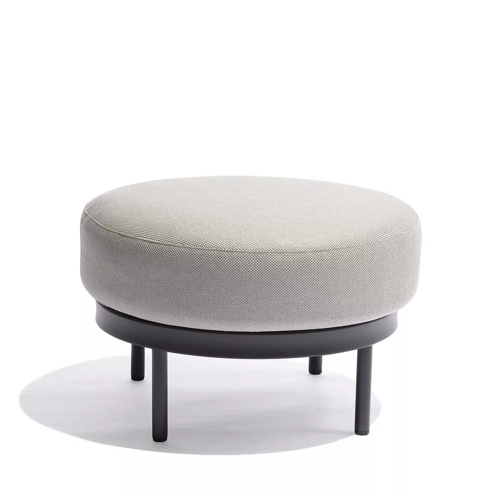 Todus Baza kleiner runder Pouf • inkl. Sitzkissen