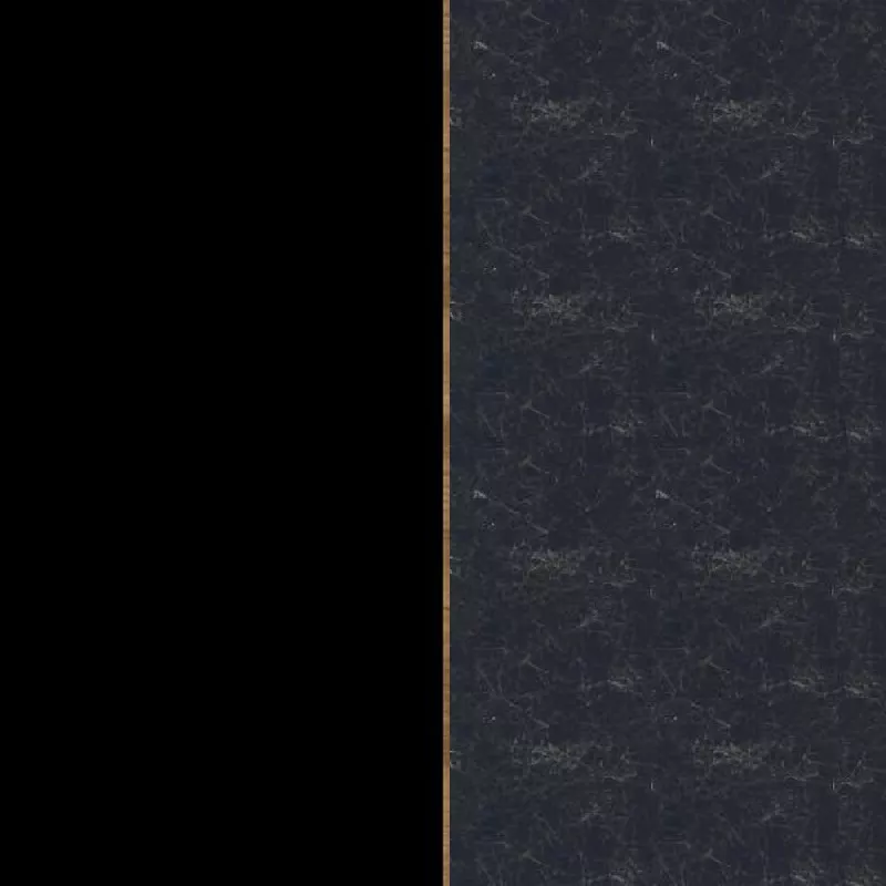 Aluminium beschichtet Anthrazit / Keramik Nero Marquina