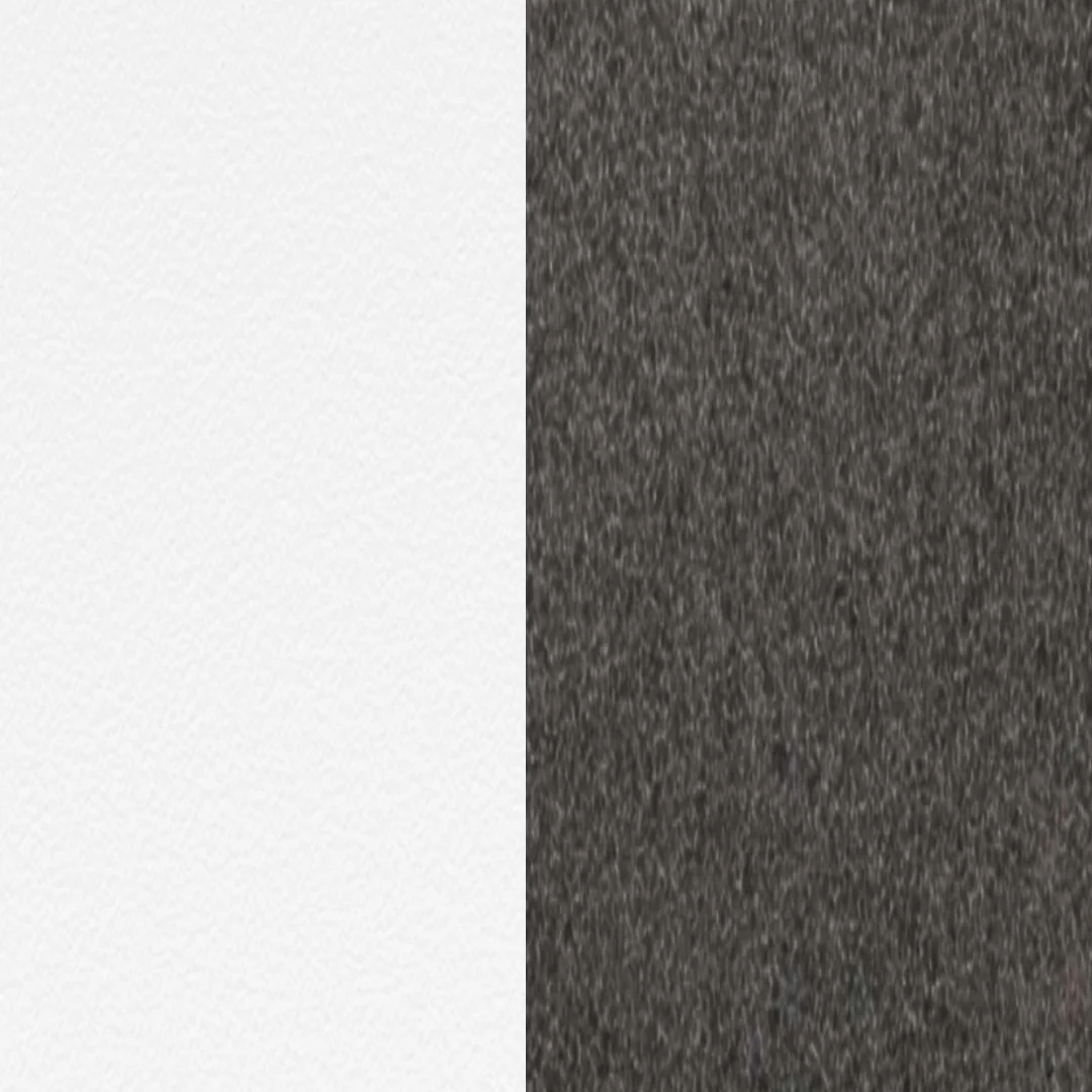 Aluminium beschichtet Weiß / Emaillierter Lavastein Dusk