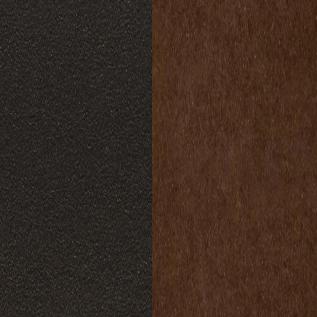 Aluminium beschichtet Anthracite / Emaillierter Lavastein Lava