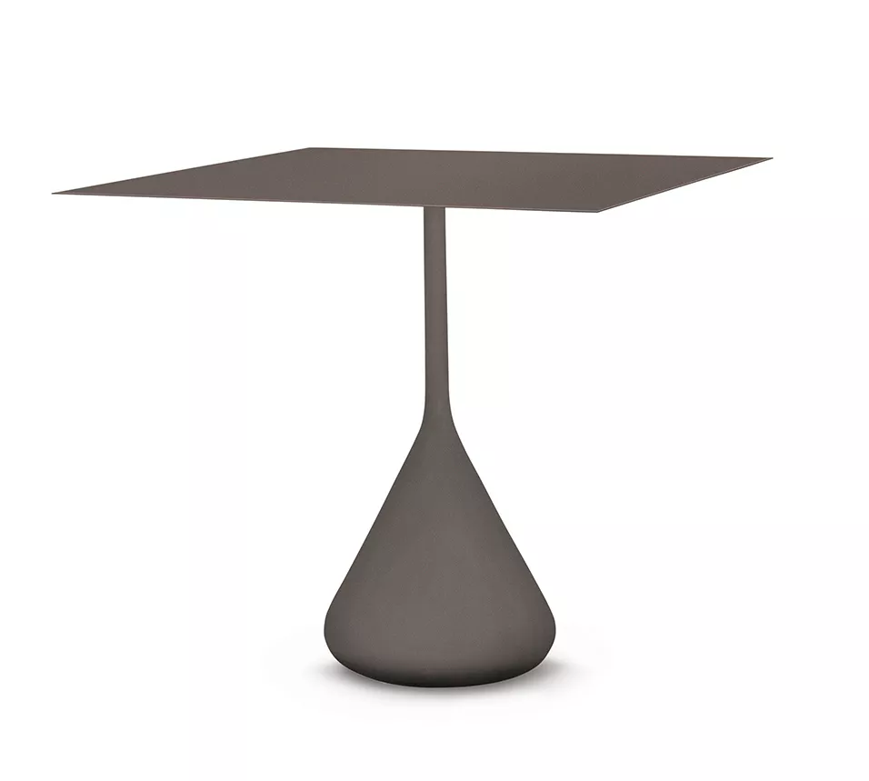 Dedon Satellite Esstisch 78 x 78 cm in einem modernen Design ohne Hintergrund