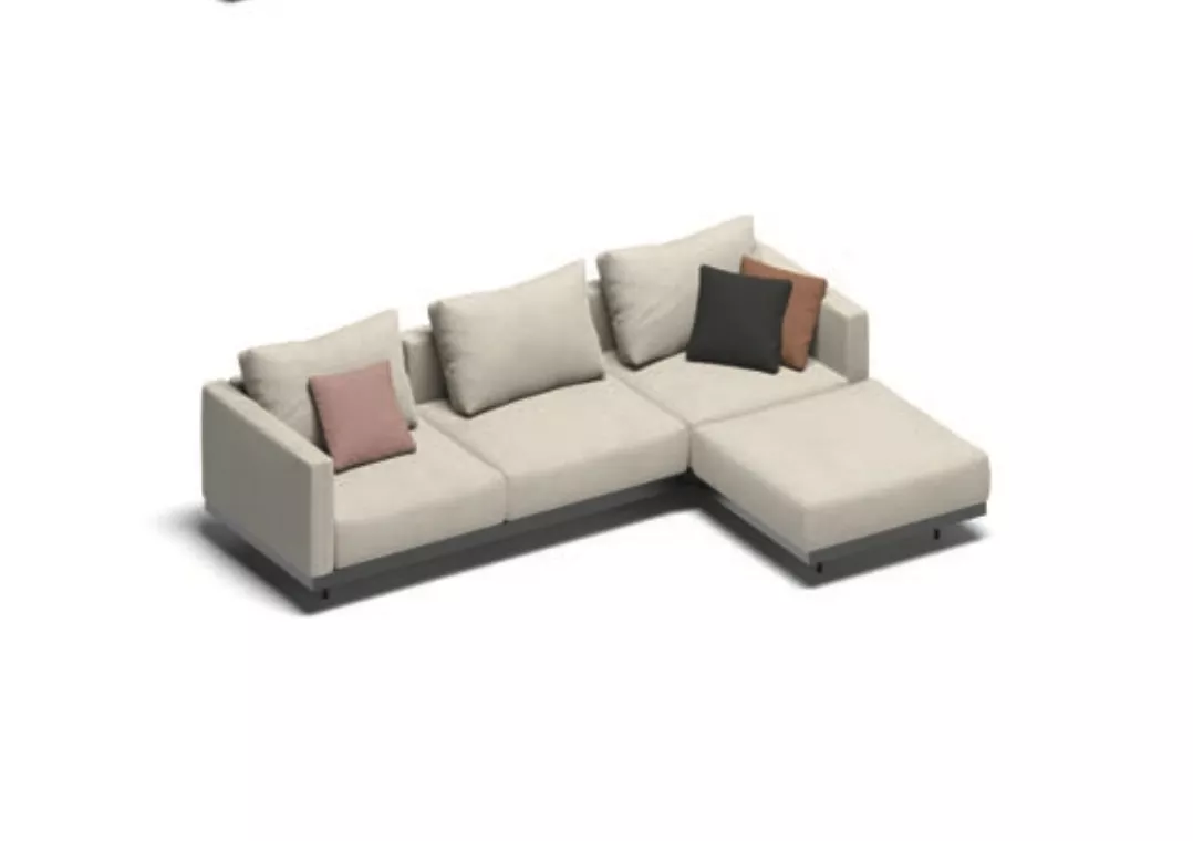 Todus Dongo Sofa Dreisitzer mit Verlängerung