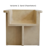 V2: Faserbeton/Sand Outdoor