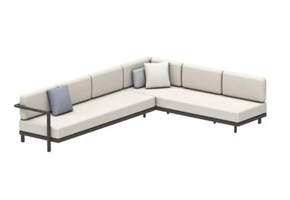 Royal Botania Red Label • Alura Lounge Ecksofa 09 • 330 × 245 cm rechts/links