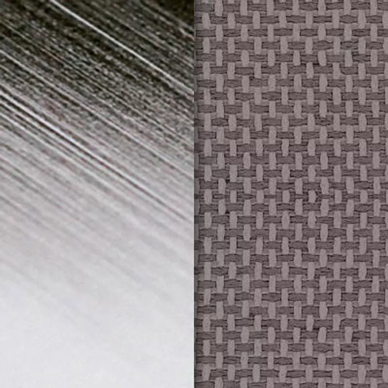 Edelstahl elektropoliert / cappuccino