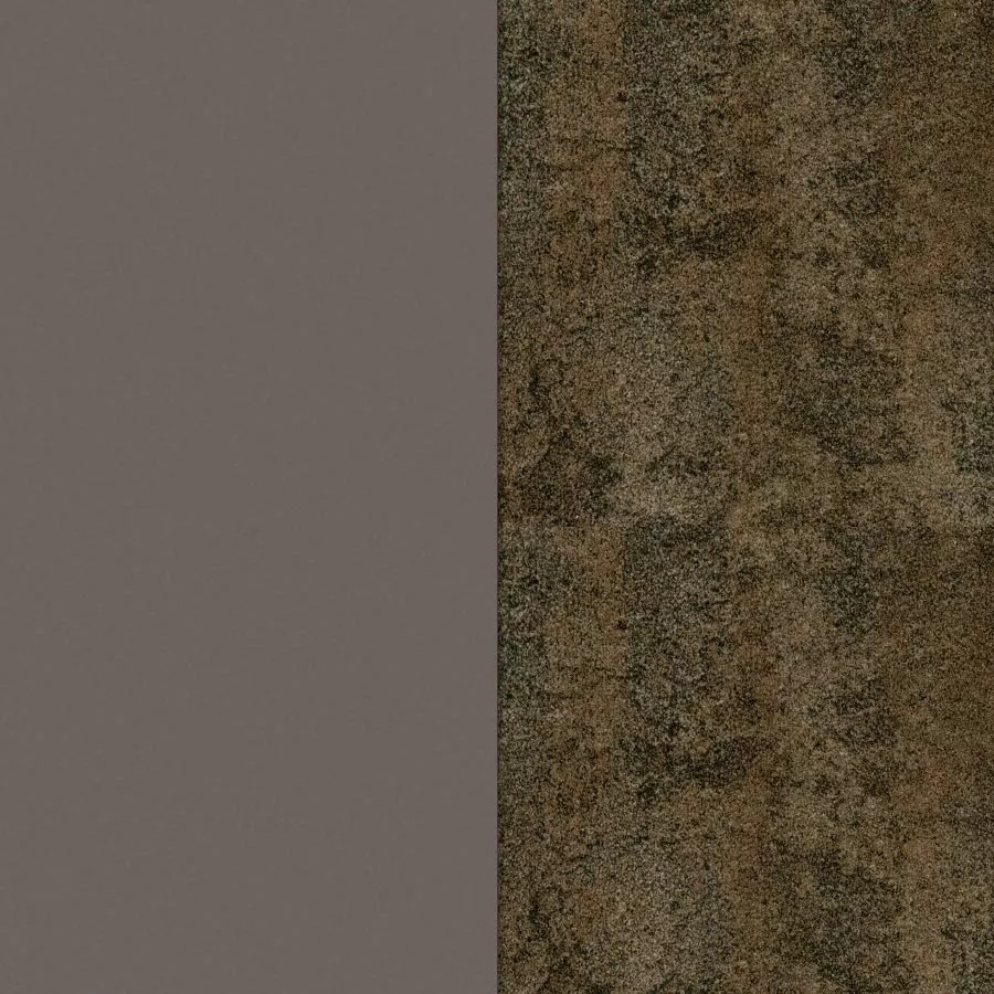 100x100 cm Aluminium  Terra / HPL Corten