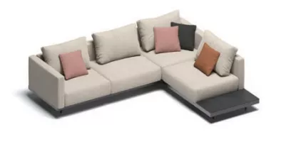 Todus Dongo Vierer-Sofa mit Verlängerung - SET-UP H