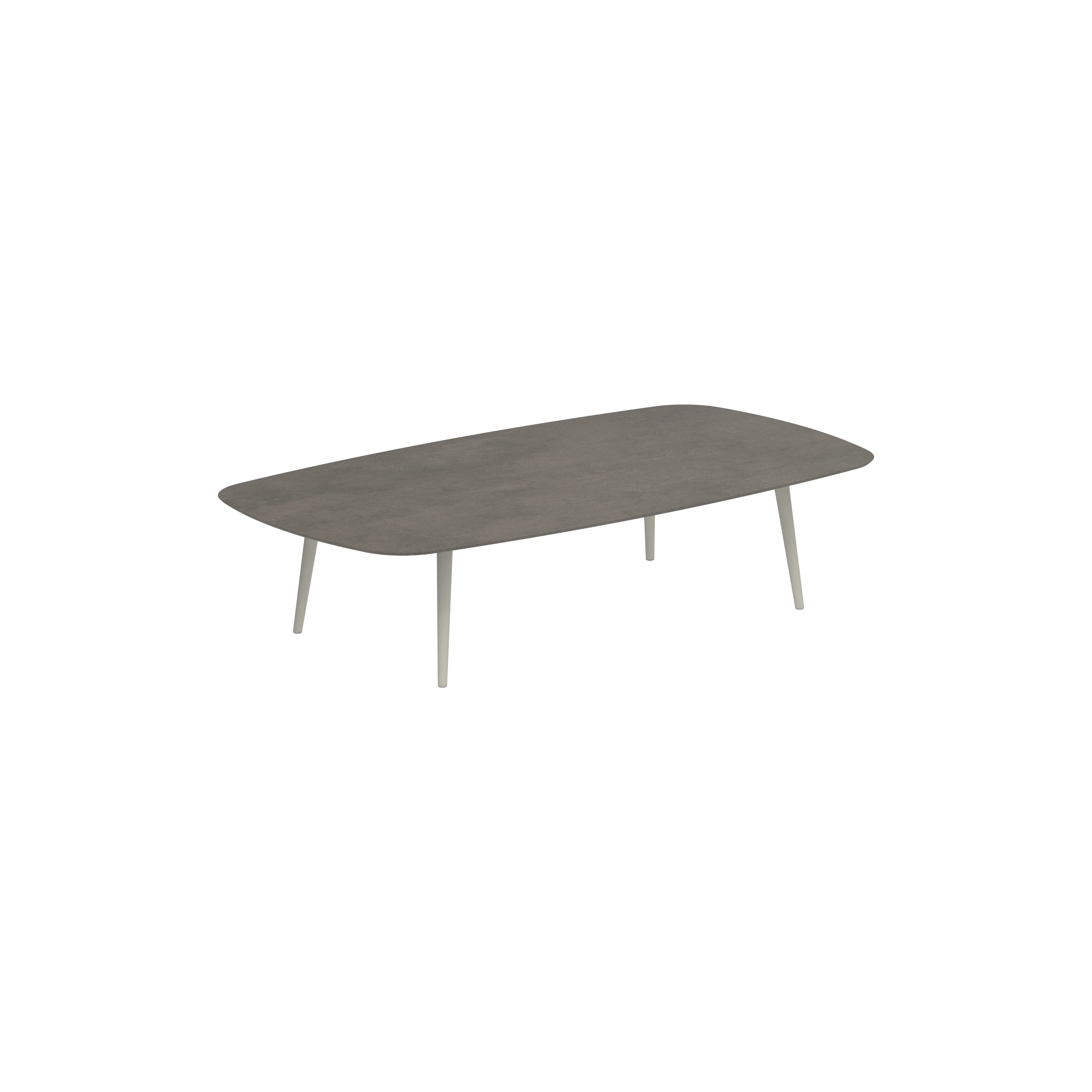 Royal Botania Styletto Loungetisch • 220 x 120 cm • oval