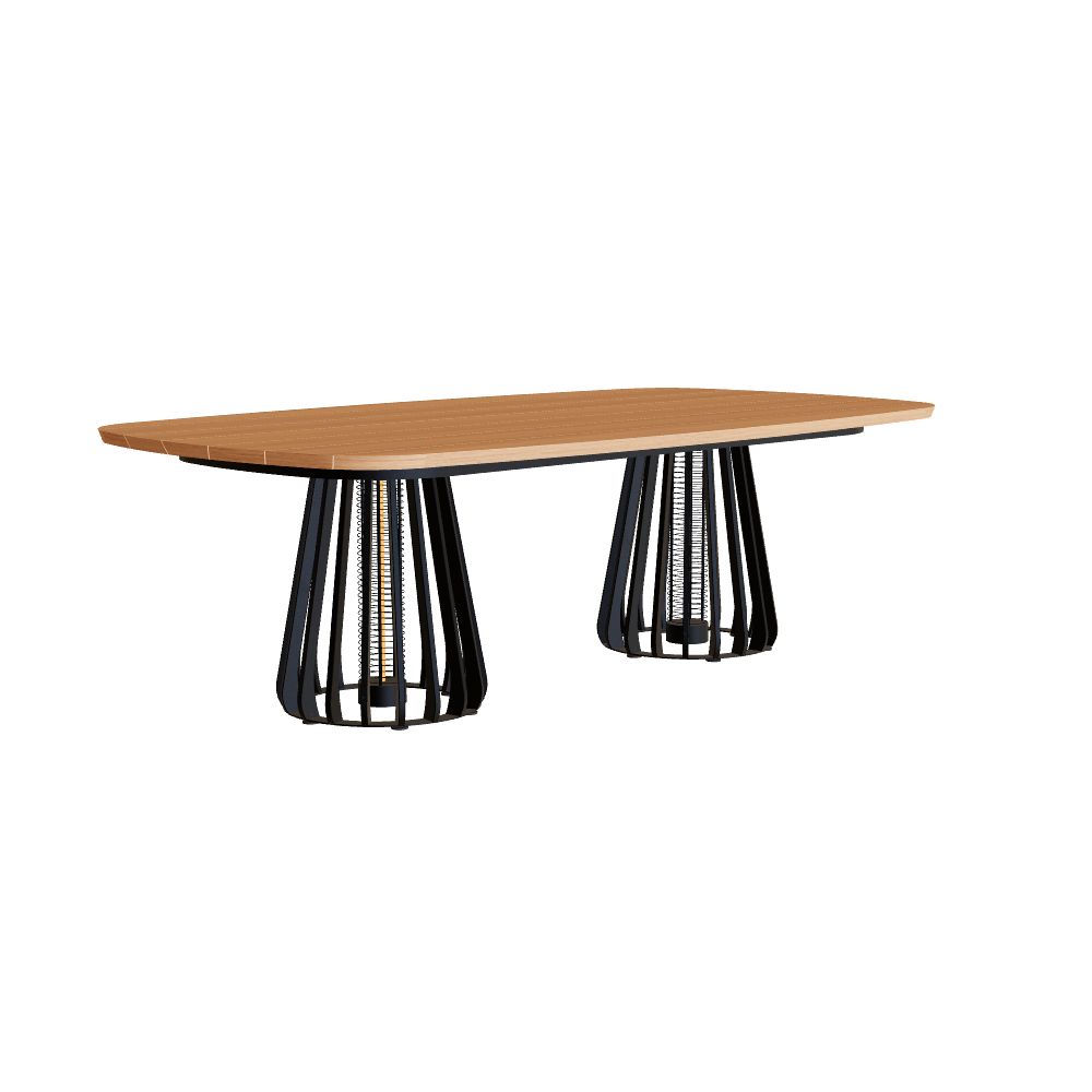 Royal Botania Furniz Gartentisch • Oval • mit Heizelement