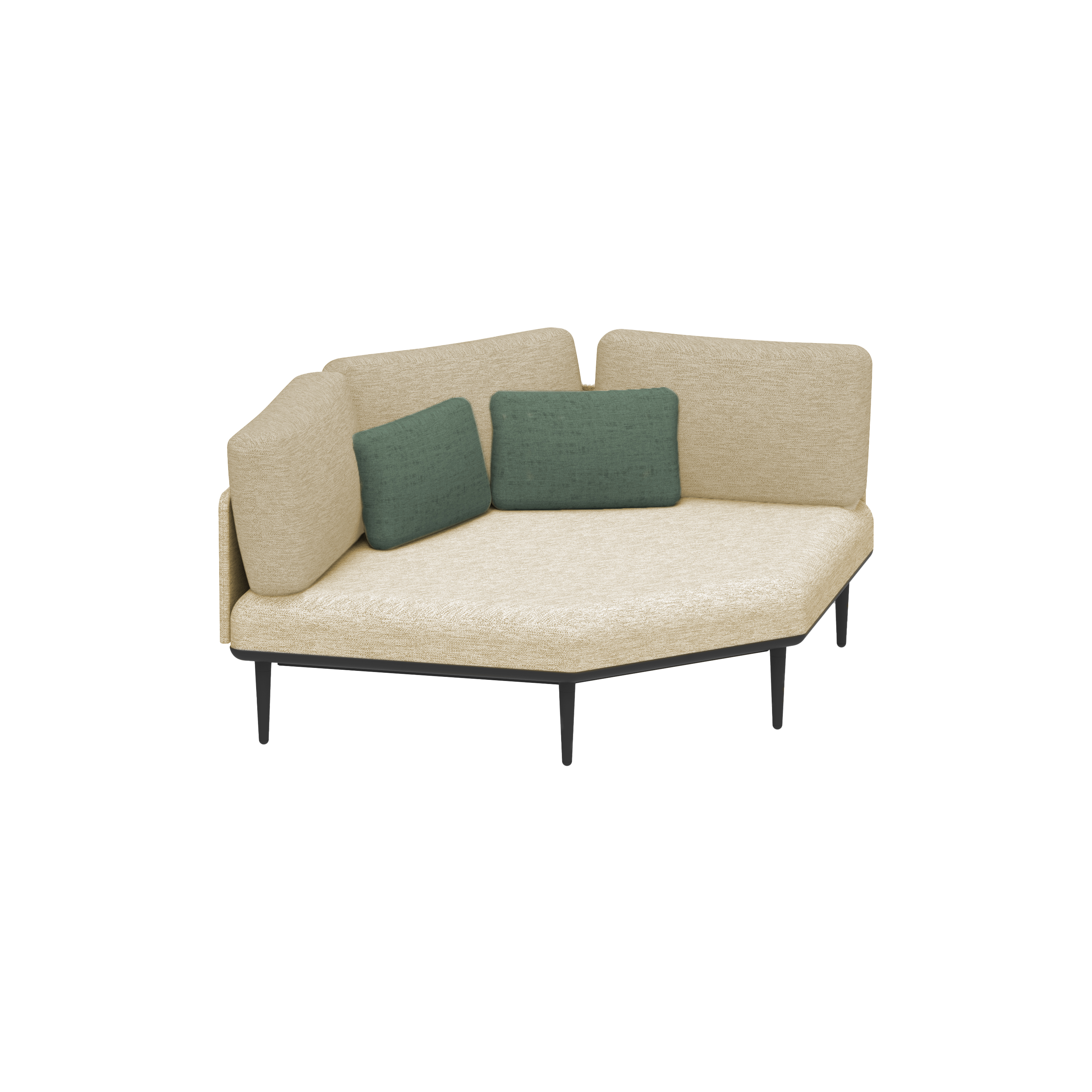 Royal Botania Styletto Lounge Eckmodul