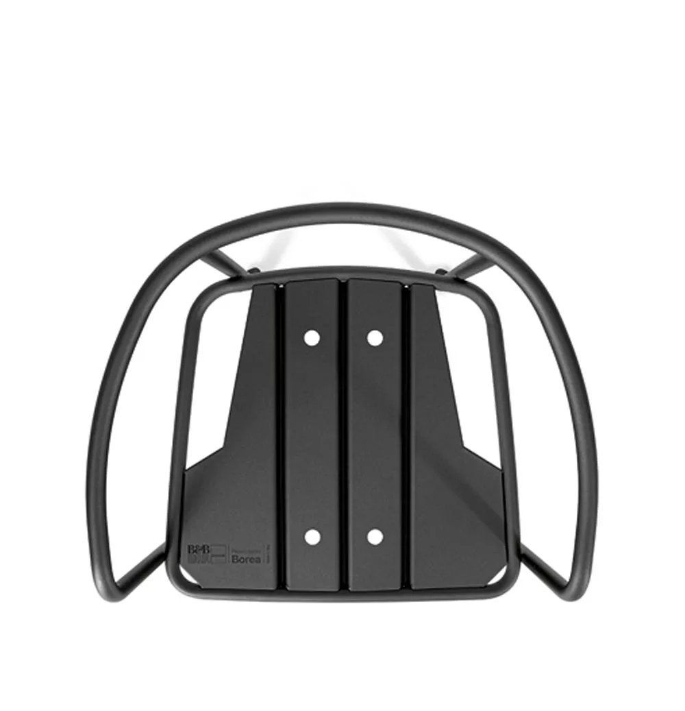 B&B Italia Borea Gartenstuhl kleiner Sessel in Schwarz ohne Hintergrund