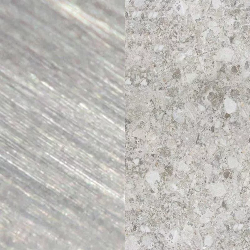 Edelstahl / Keramik Ceppo Dolomitica