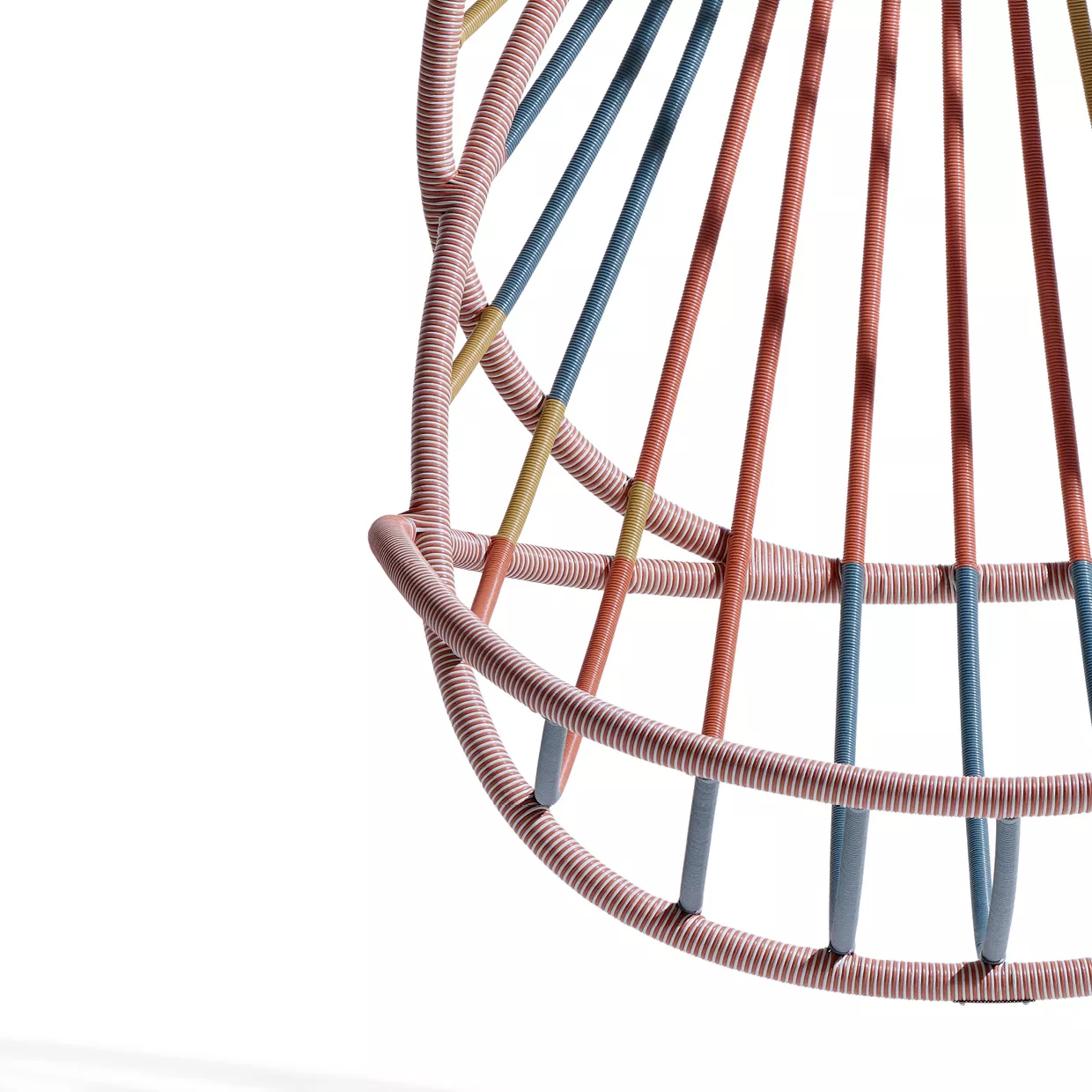 Dedon Kida Hängesessel in bunten Farben ohne Hintergrund