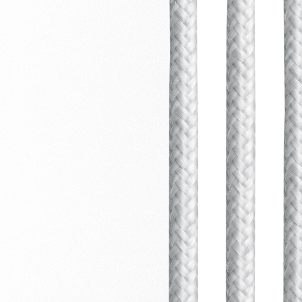 Alu white / String-Flex white grey