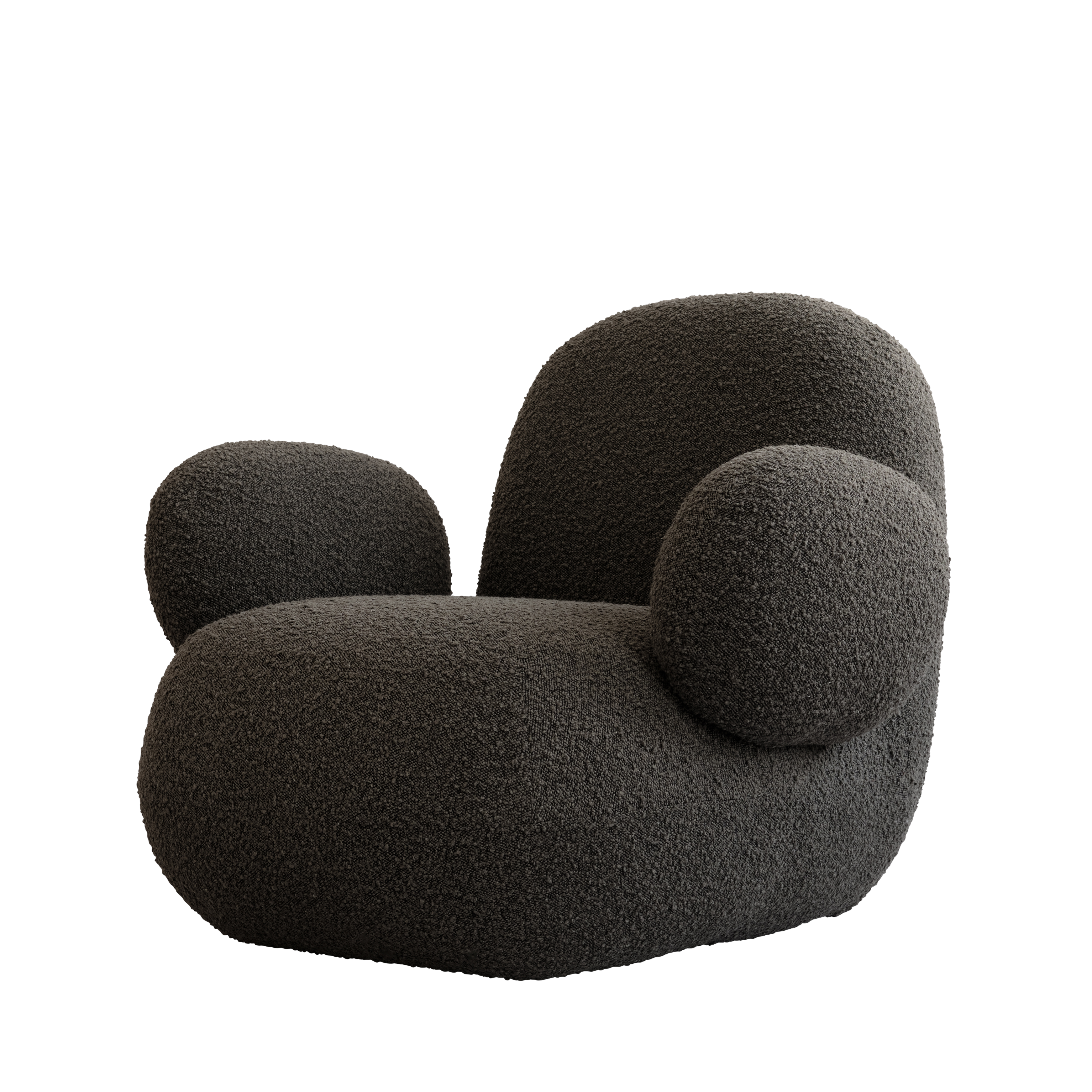 101 COPENHAGEN TOE • Lounge Sessel mit Armlehnen • 3 verschiedene Bezüge