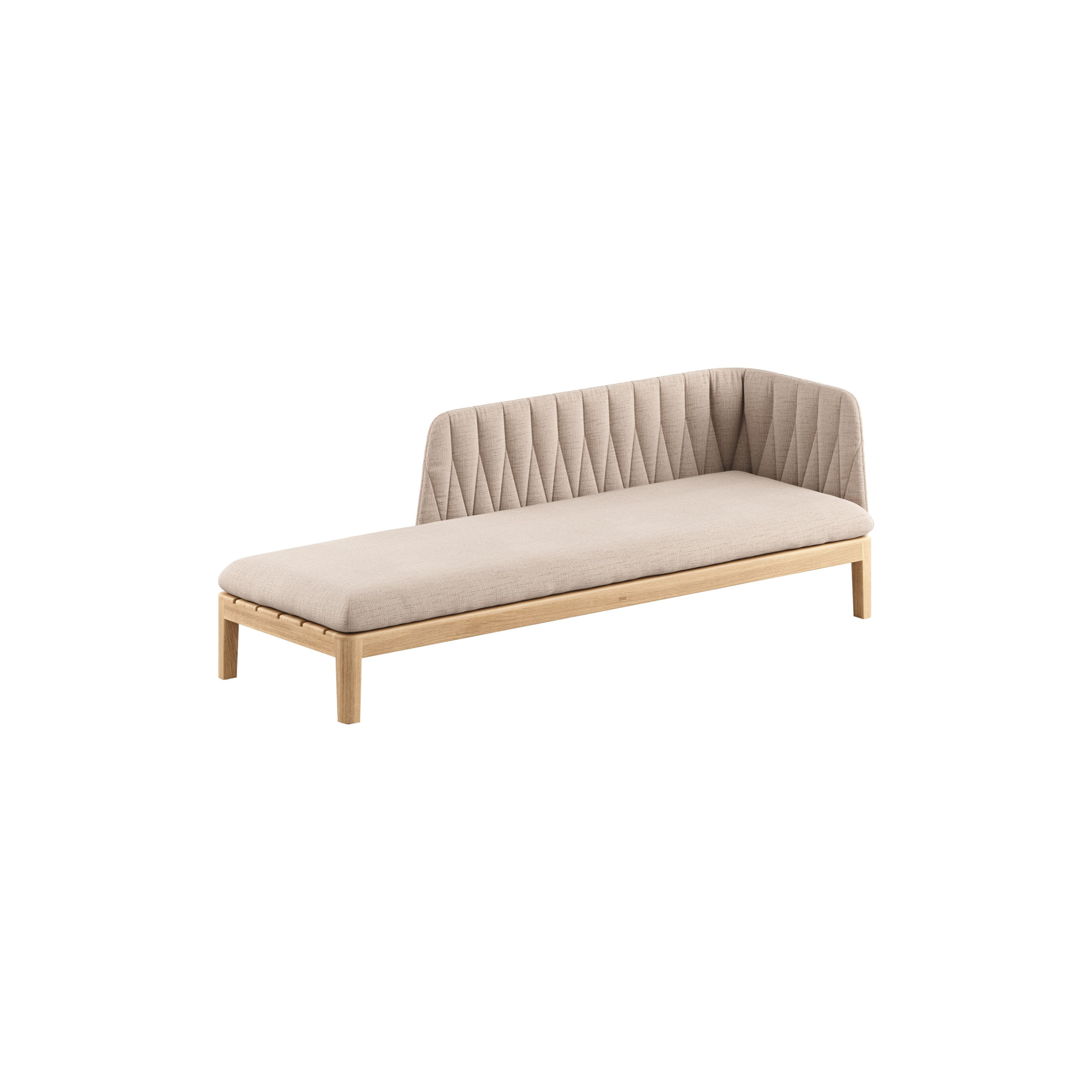 Royal Botania Calypso Lounge Modul • halbe Rückenlehne 3-Sitzer