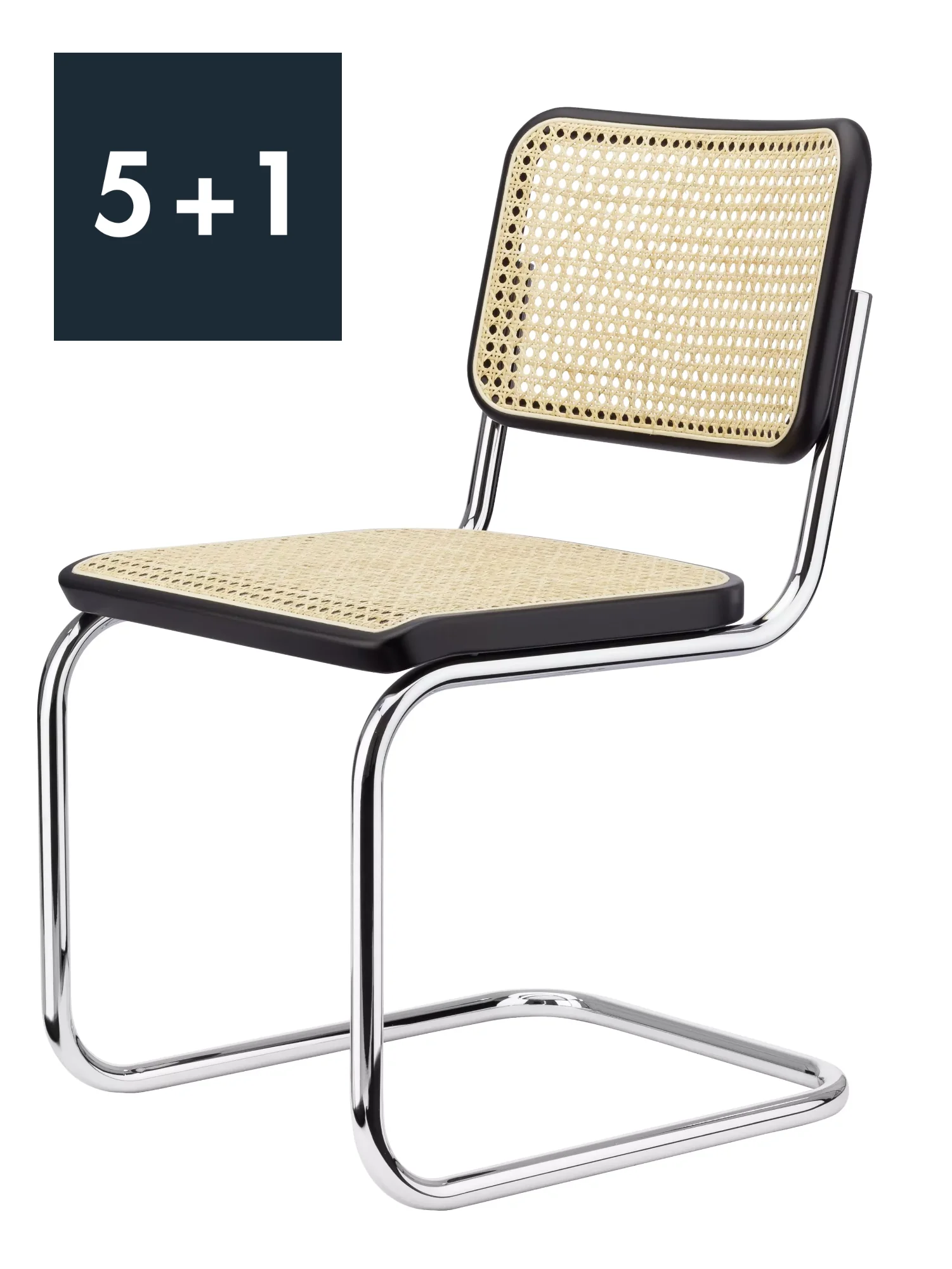6 für 5 Set - THONET Freischwinger | S 32V