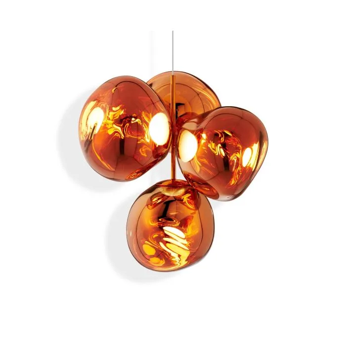 Tom Dixon Melt Kronleuchter Copper Klein