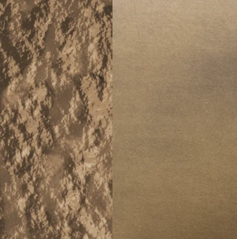 Bronzeglas, geschmolzen