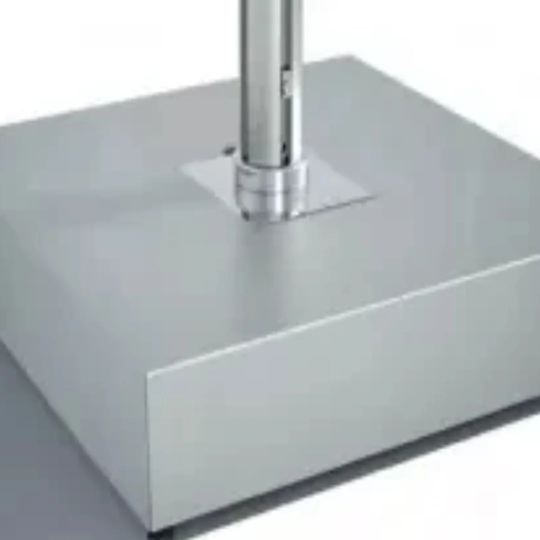 Schirmständer Aluma Cube 385 kg in Silver Sand