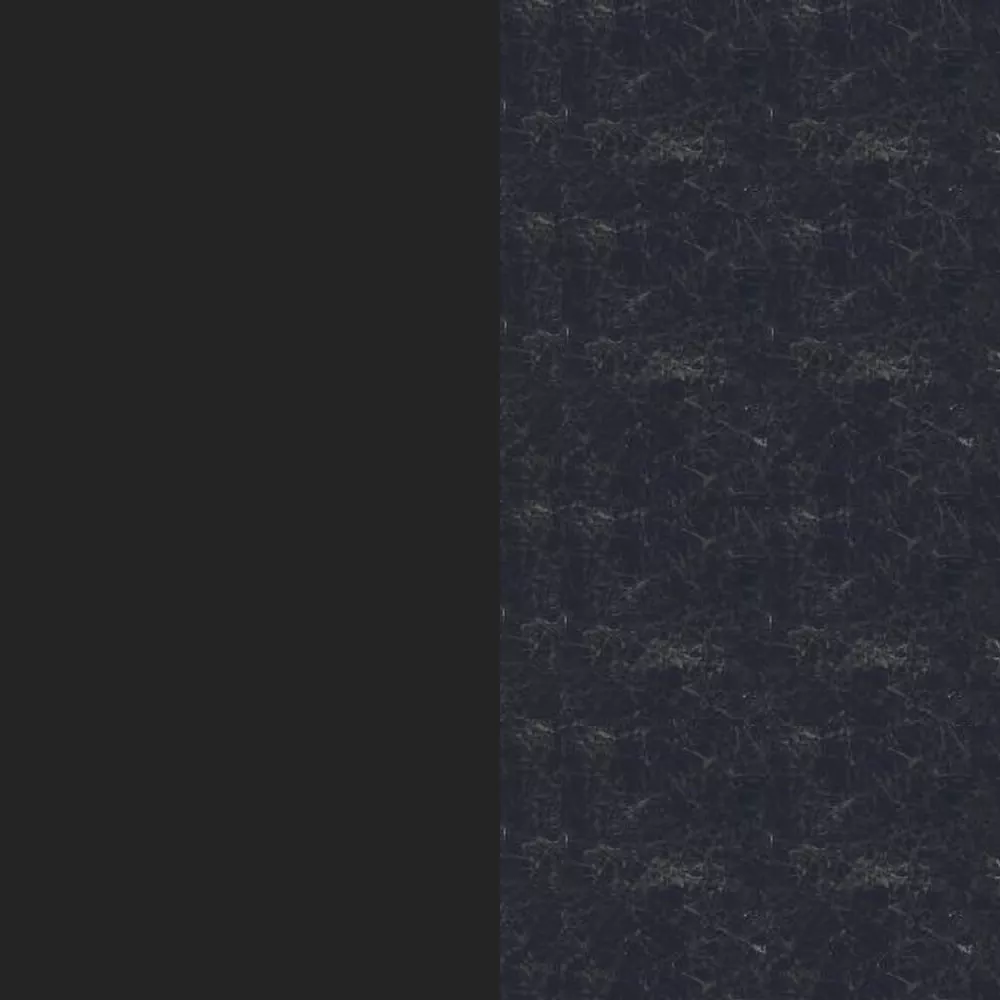 Edelstahl Anthrazit / Keramik Nero Marquina