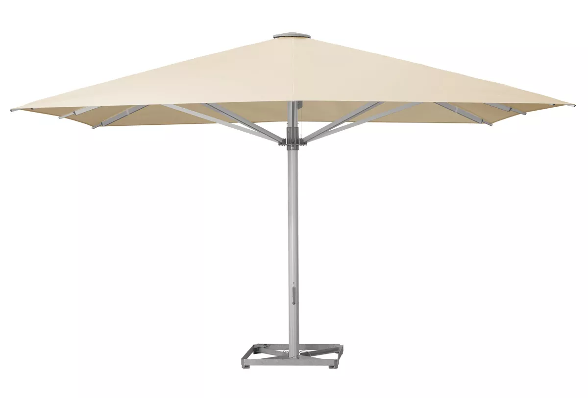 Glatz Gastronomie Sonnenschirm Palazzo Noblesse 500 × 500 cm - 8-teilig