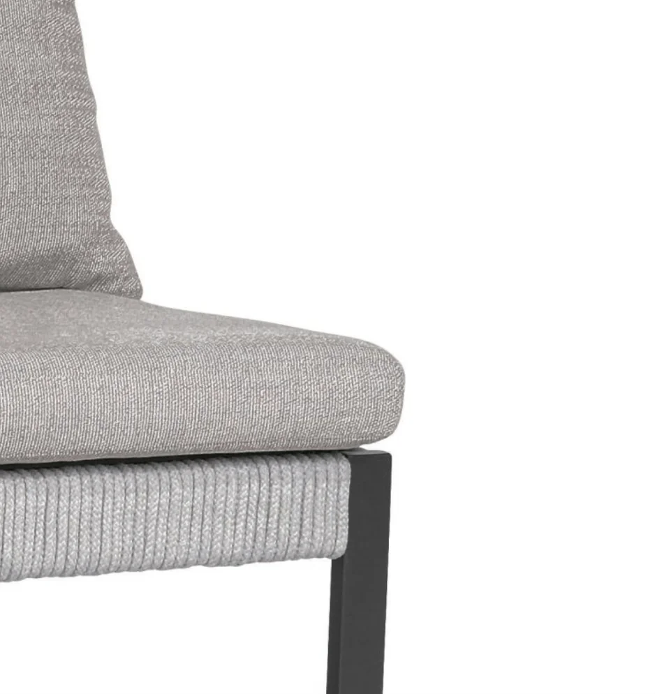 Aluminium anthrazit, Kordel Stone, granitgrau