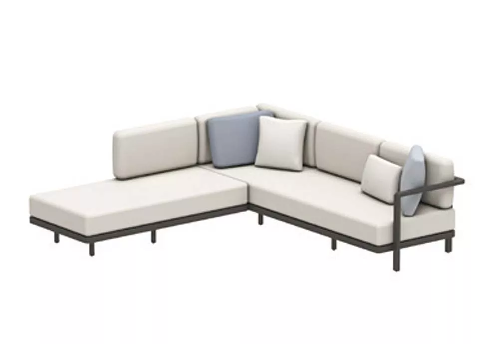 Royal Botania Red Label • Alura Lounge Ecksofa 06 • 250 × 245 cm rechts/links