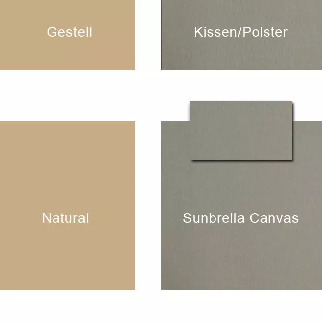 Natural / Sunbrella Canvas