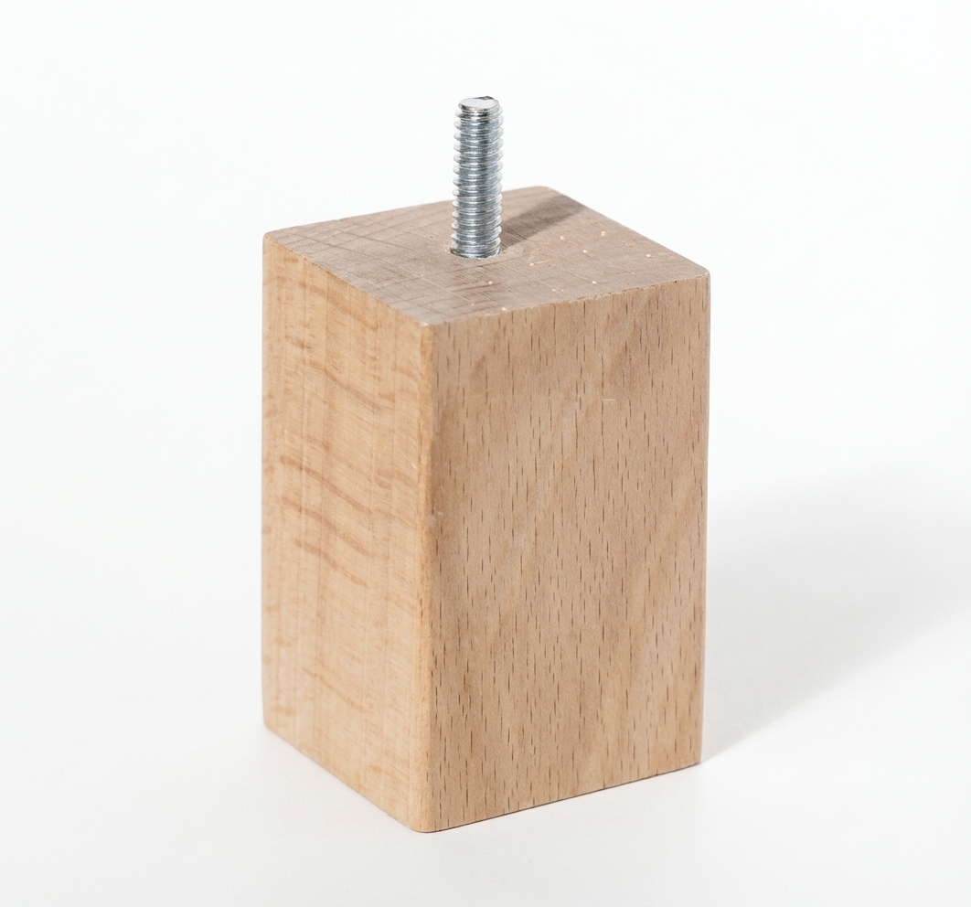 Blockfuß 10 cm - Buche