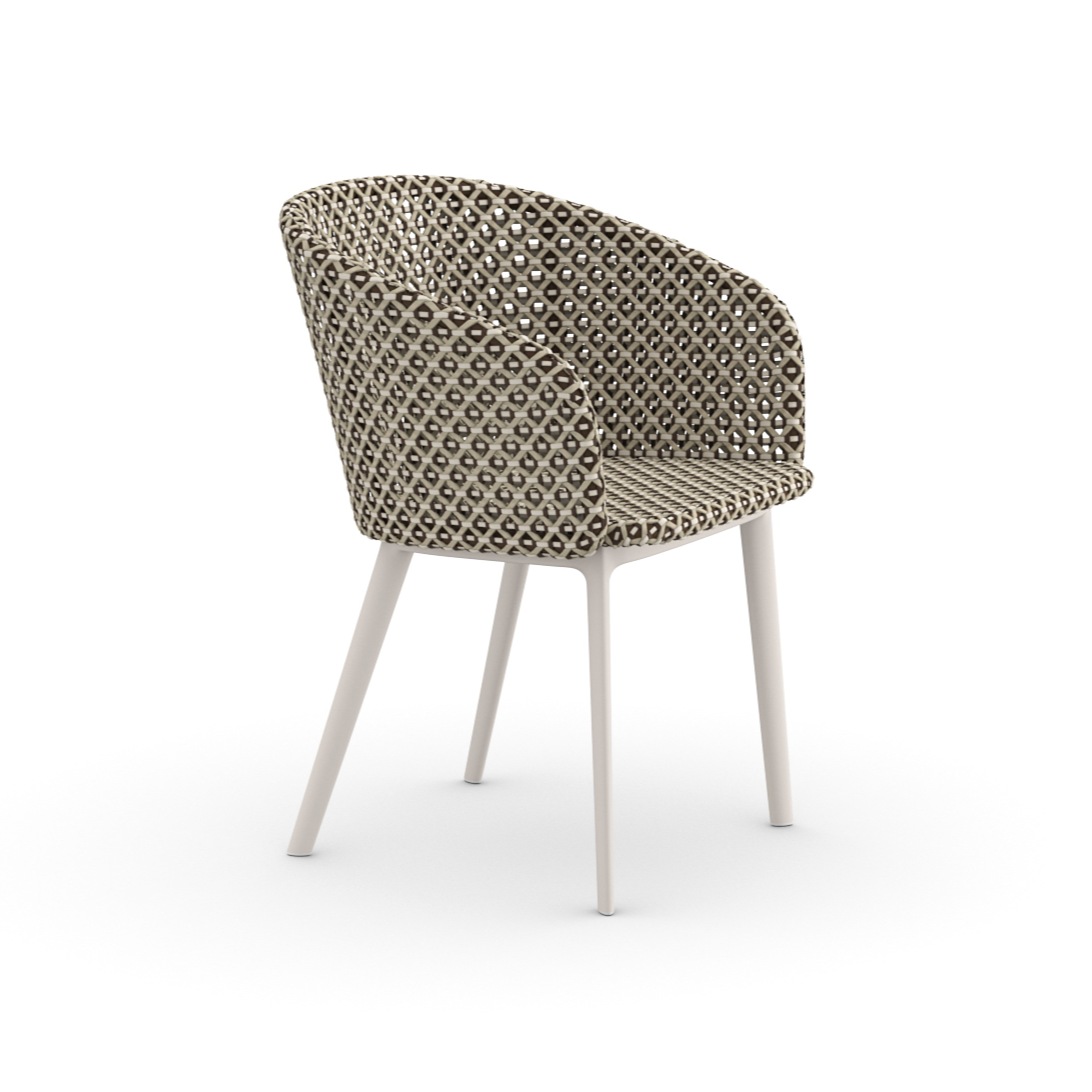 DEDON MBRACE Gartenstuhl • Aluminiumgestell