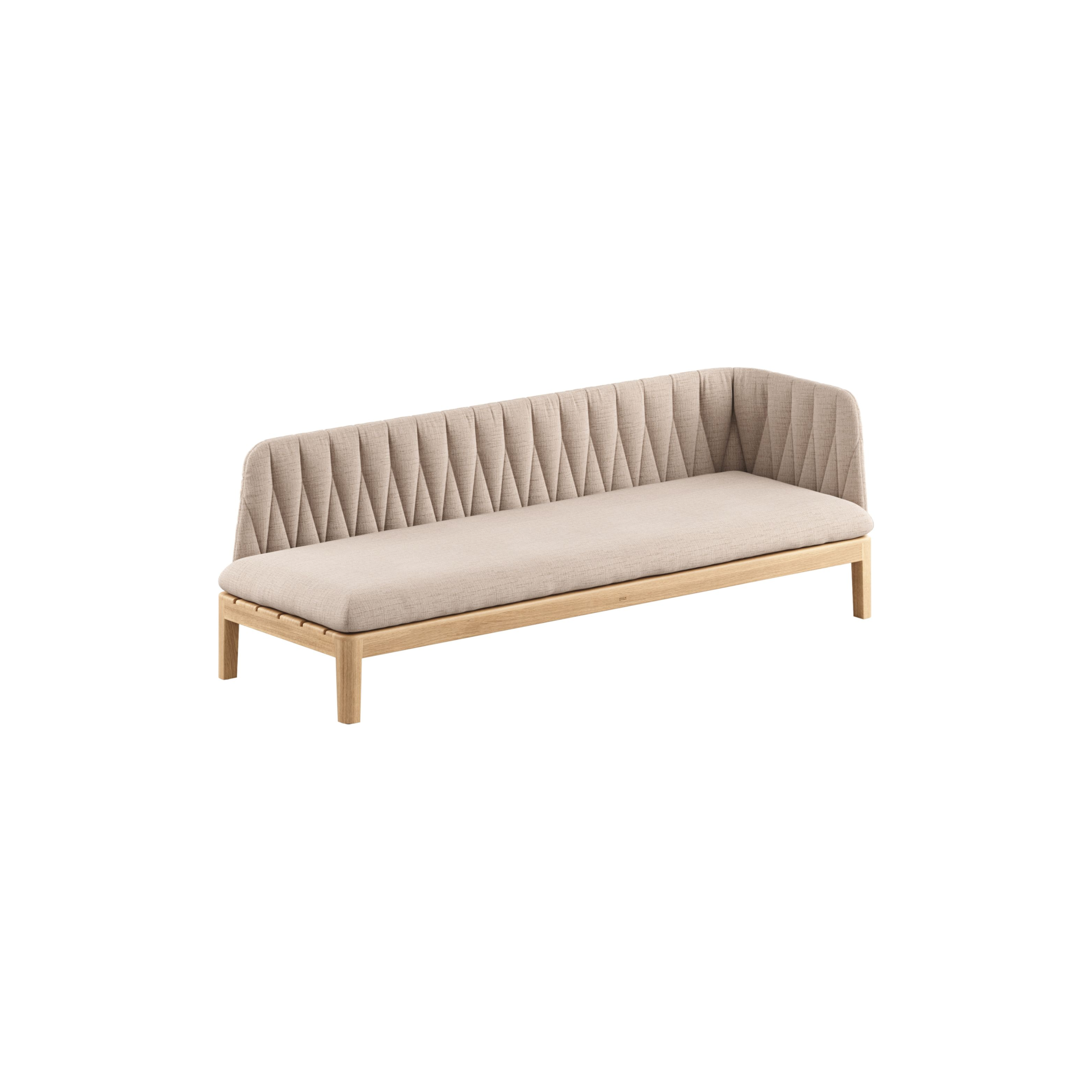 Royal Botania Calypso Lounge Modul • mit Rückenlehne 3-Sitzer