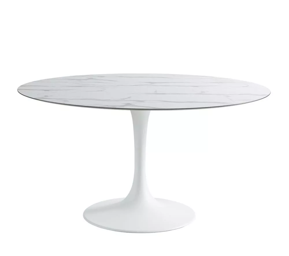 Sifas Korol Gartentisch Ø 140 cm inkl. Glas Tischplatte