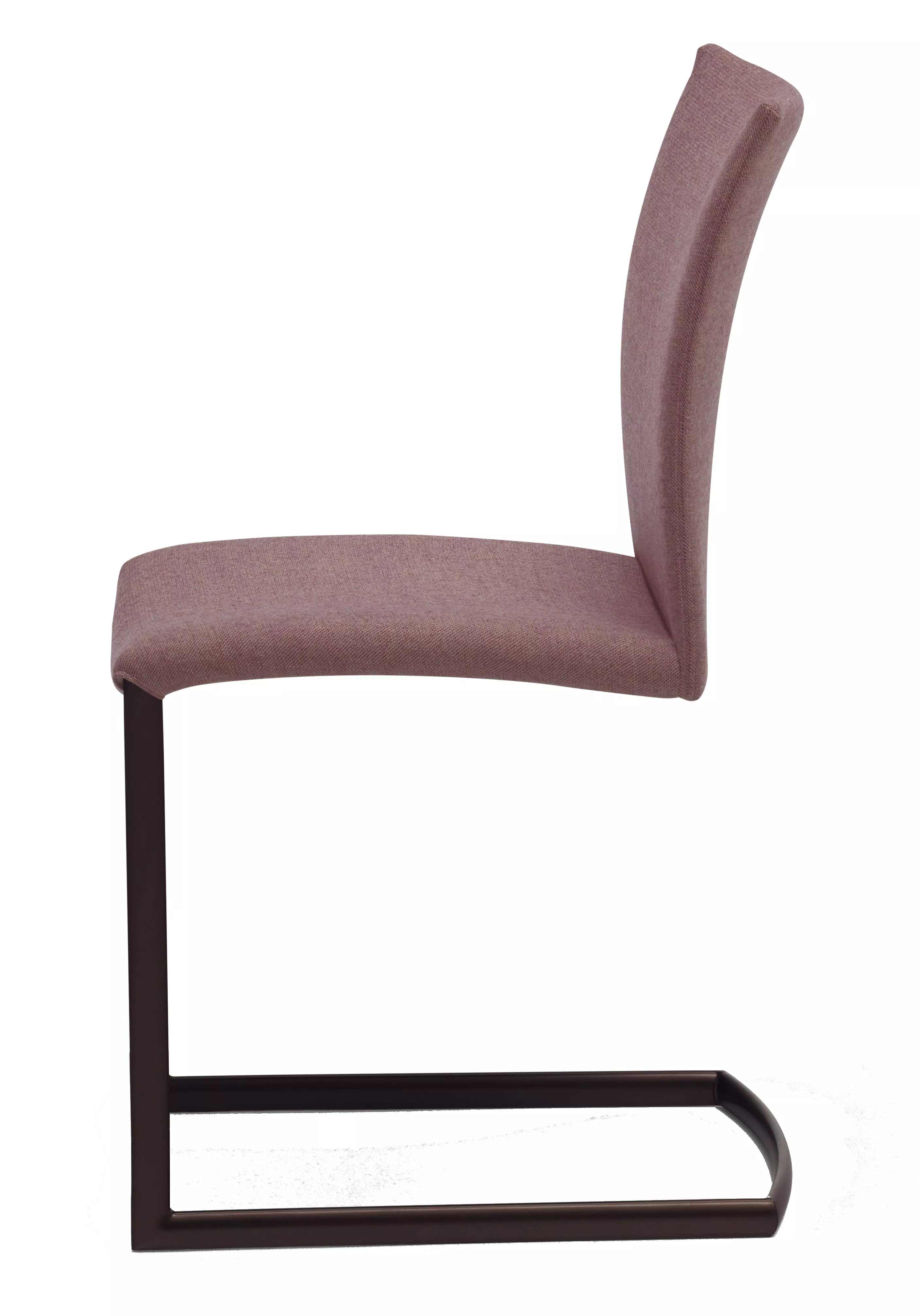 DRAENERT Nobile Swing Soft ohne Armlehne in Seitenansicht auf weißem Hintergrund