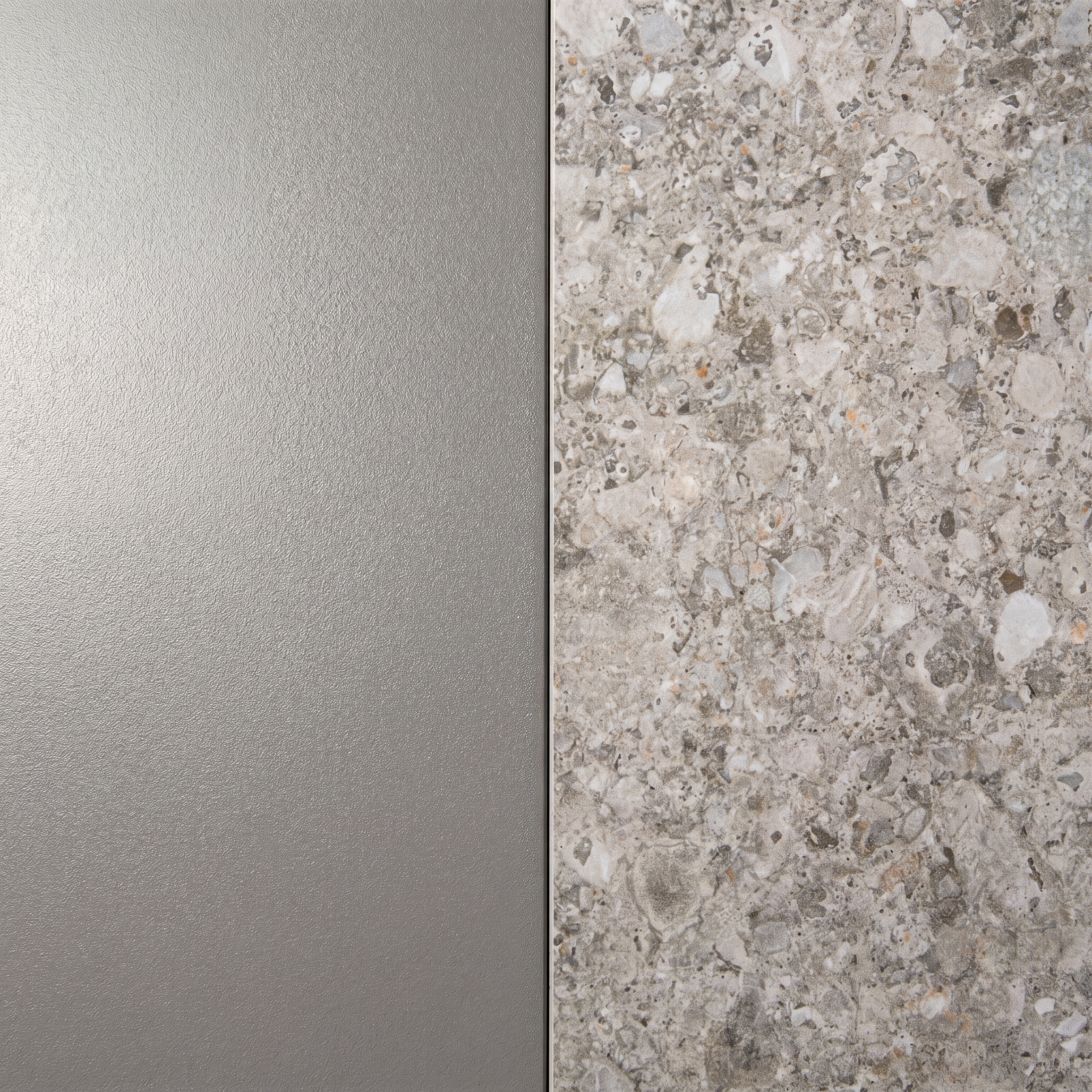 Aluminium beschichtet Grau / Keramik Ceppo Dolomitica