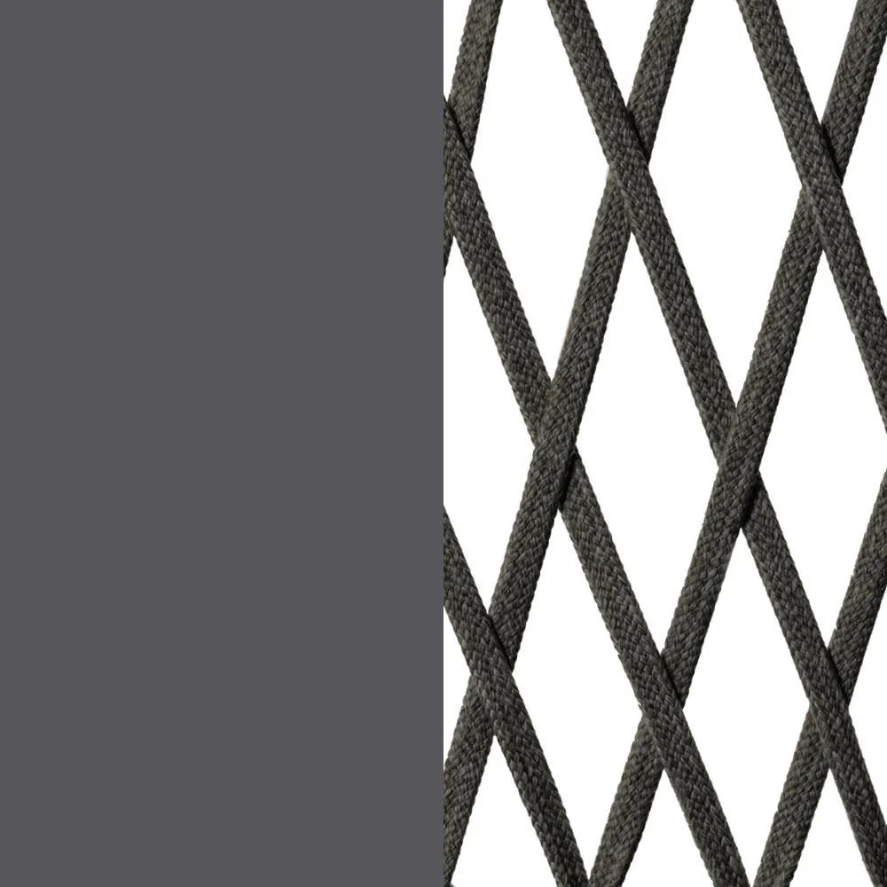 Polypropylen anthrazit / Gestell anthrazit (0625G)