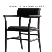 V3: Eiche schwarz/Aninileder